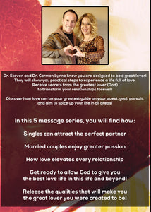 I Am A Great Lover (Video/Audio Sessions & Work booklet)